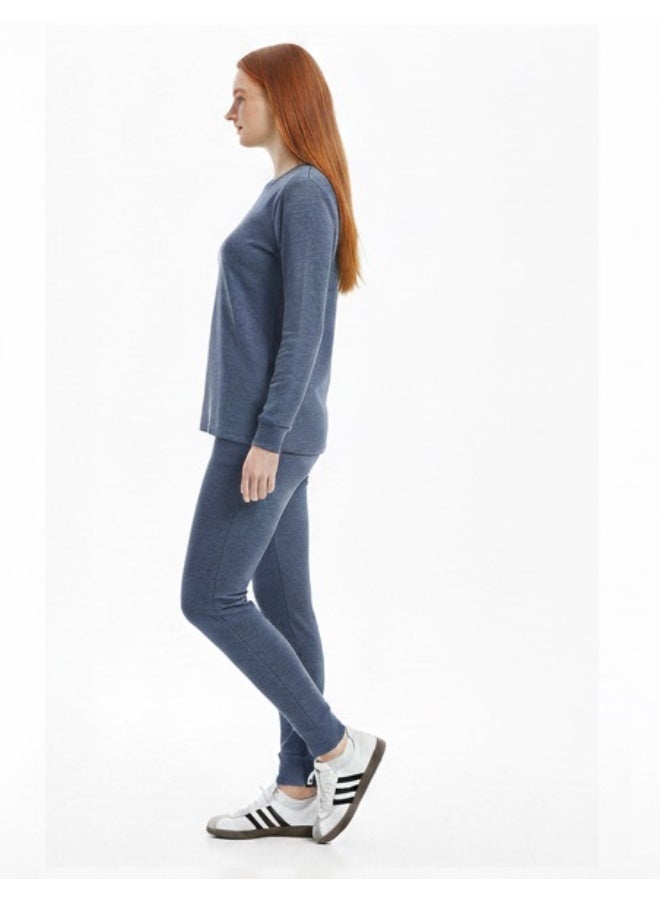 سيزار طقم دفاية حريمي شتوي  قطعتين بوبرة داخلية ناعمة - Image 3